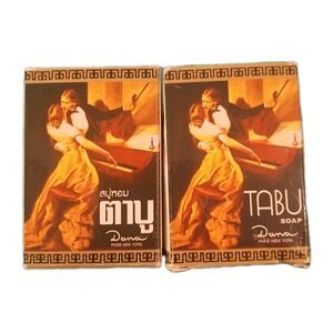 2X Tabu By Dana Luxury  Perfumed Soap Fresh Scent Long-Lasting Nourish Skin 90g